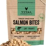 Vital Essentials freeze dried salmon cat treats grain free